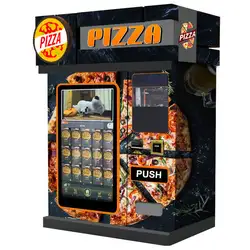 Auto Pizza Maker Vending Machines Rfid Smart Refrigerator Pizza Baking Small Vending Machines