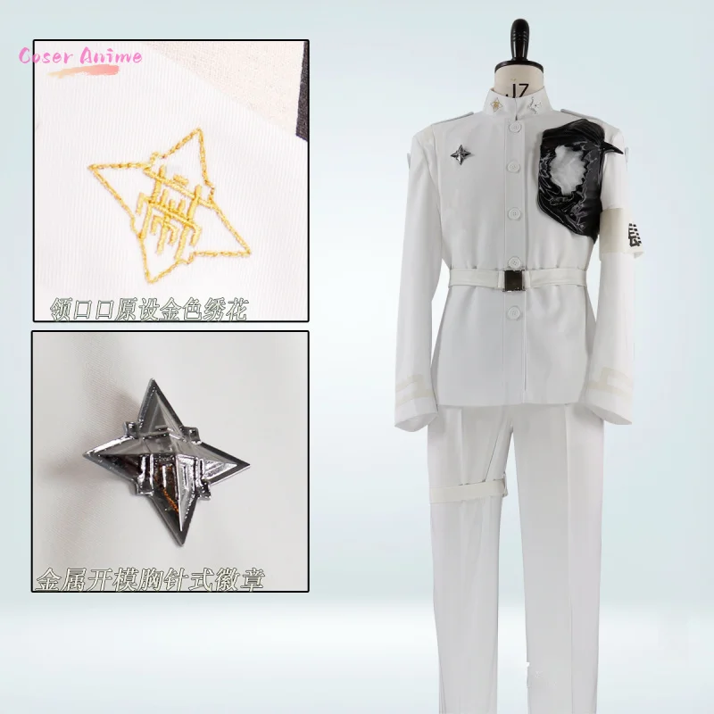 

Game HUNDRED LINE Sumino Takumi Cosplay Costume Uniform Halloween Carnival Party Christmas Play Role Clothes Clothing