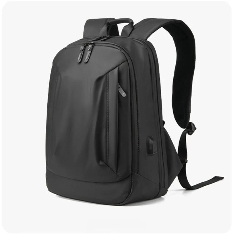Mens 16 Inch Business Laptop Backpack Large Capacity Water Resistant Travel Backpack Simple Fashion for Men Daily Commute