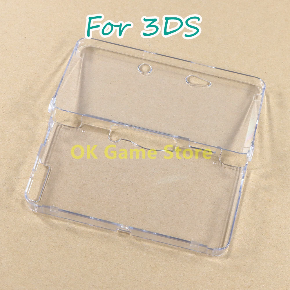 20PCS Replacement Crystal Case Cover Clear Protective Hard Shell Skin Case Cover For Nintendo 3DS Game Console