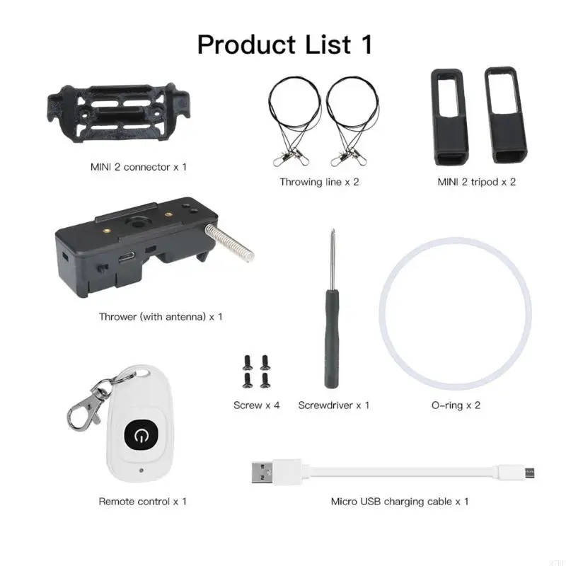 97BF Lança para Mini Entrega Parabólica Airdrop System
