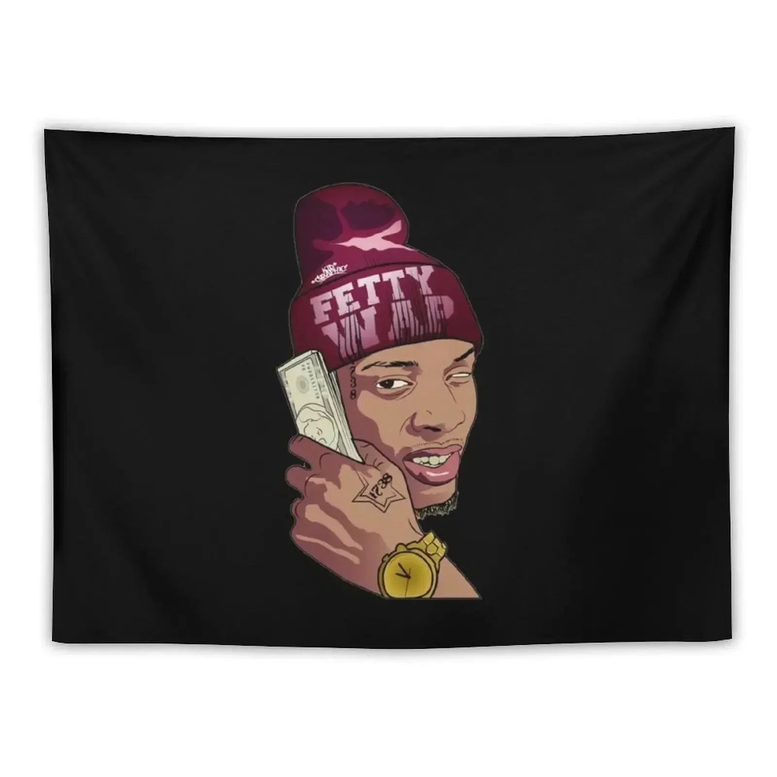 The Fetty Wap Backwoods Tapestry For Bedroom Outdoor Decoration Decoration Home Room Aesthetic Tapestry