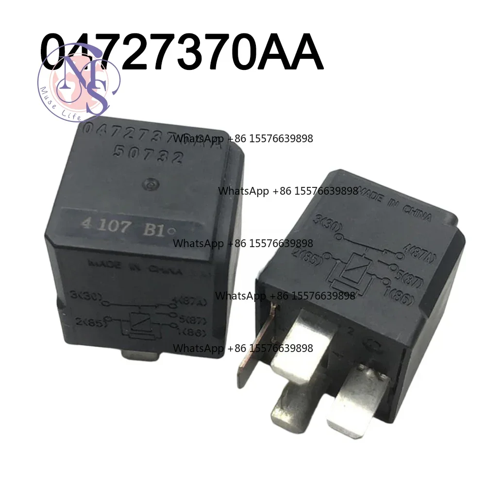 ZOCI-FOR-04727370AA 12V 30A 5 Pin Fuel Pump Relay Replacement Parts