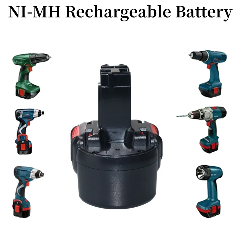 充電式電動工具バッテリー,9.6v,6800mah,エンボスpsr 960,bh984,b048,bat119