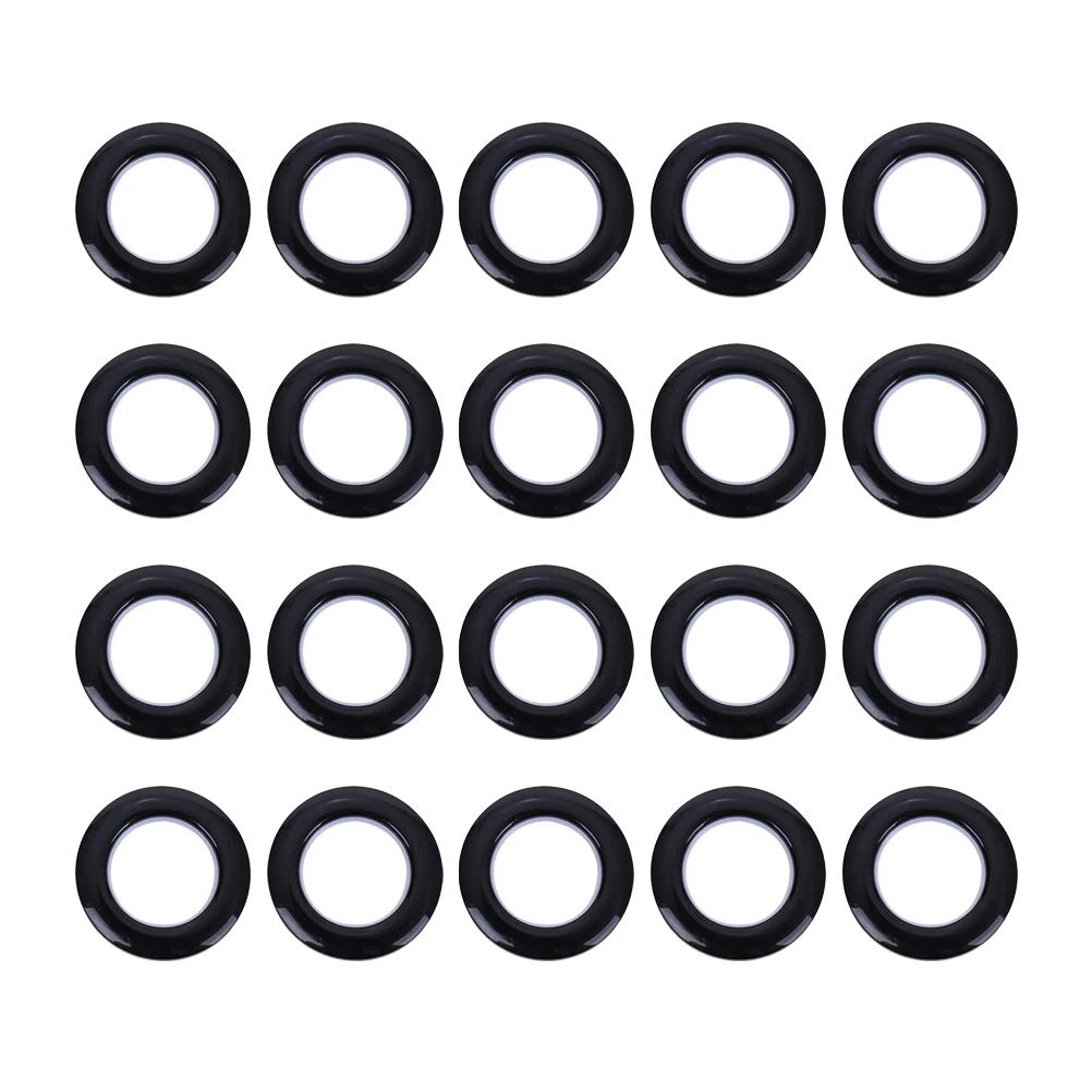 

80 Pcs Curtain Circle Circles Home Rings Grommet Hook up Rod Accessories Window