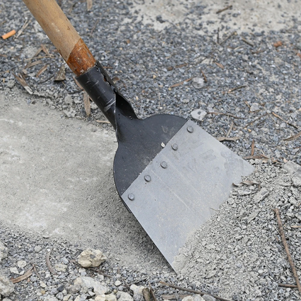 Multi-Functional Outdoor Garden Shovel Steel Flat Ice Shovel Weeding Planting Tool For Farm Use