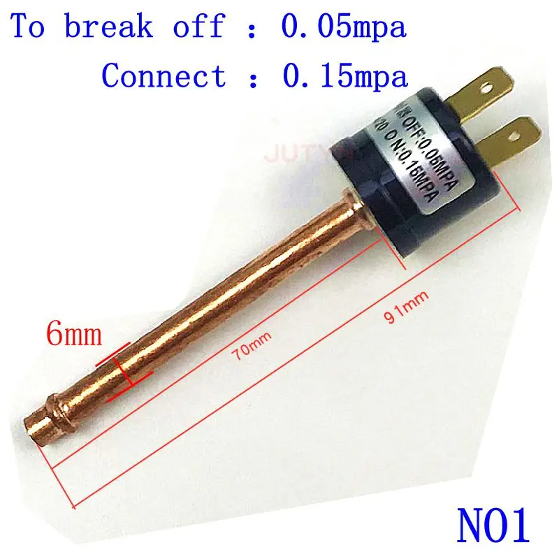 air conditioner low pressure sensor control switch insert protection switch heat pump refrigerator compressor repair parts