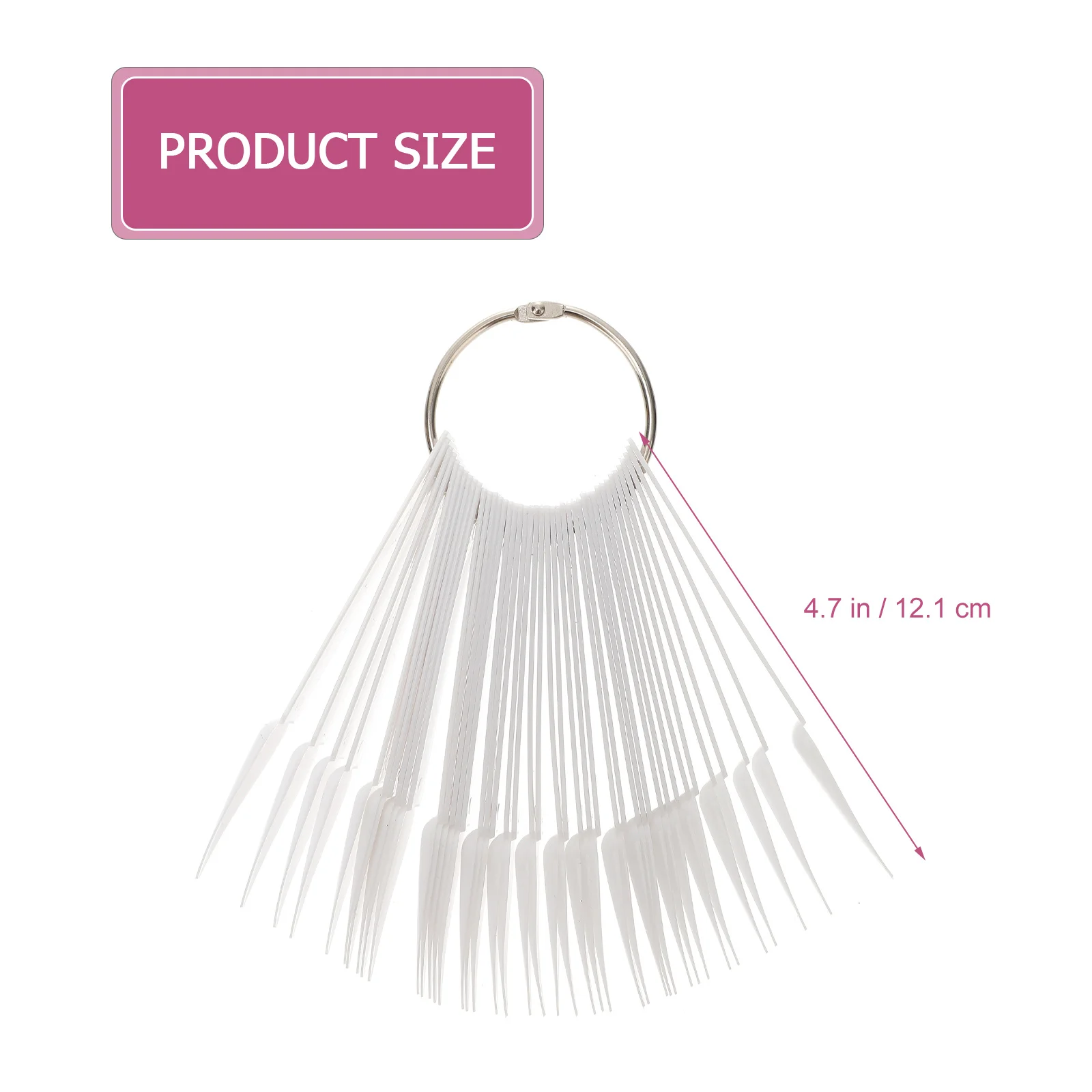 150 قطعة من أطراف عرض ألوان الأظافر على شكل مروحة قابلة للطي لجل تلميع مثالي لصالونات التجميل والممارسة المنزلية وأطراف الأظافر