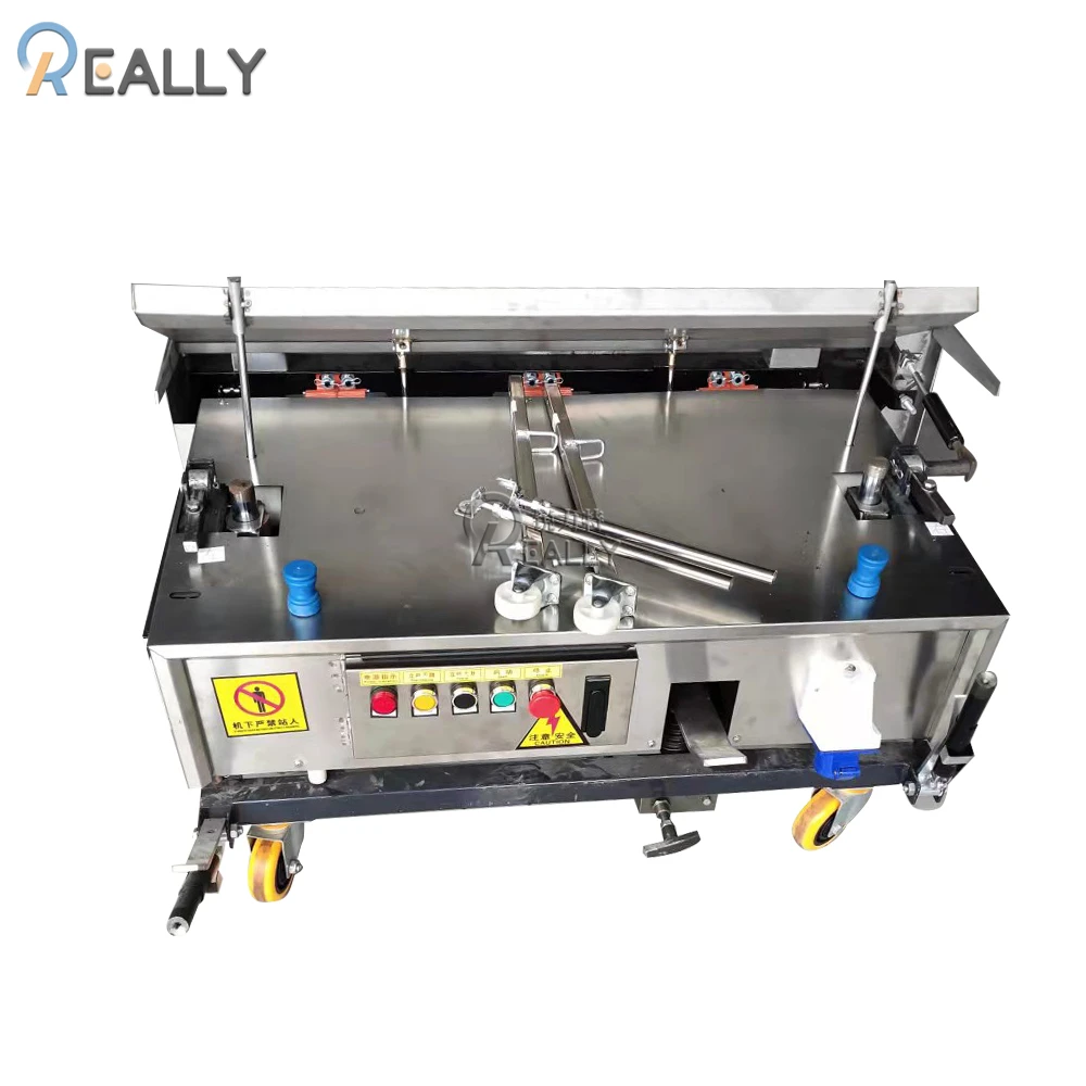 OEM Construction Width 800 mm Automatic Wall Cement Plastering Machine Plane Furniture Decoration Wall Painting Machine For Buil