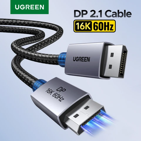UGREEN DisplayPort Cable DP 2.1 16K 8K 4K 60Hz HDR Video Audio Cable…