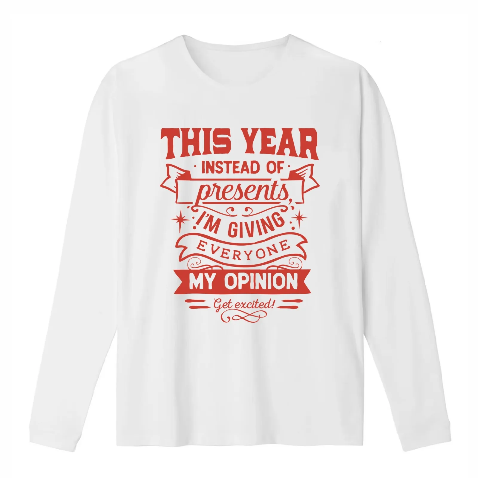 Instead Of Presents T-Shirt Summer Casual Cotton Tee Oversized Streetwear Tops Vintage Graphic Print Loose Fit Short Sleeve