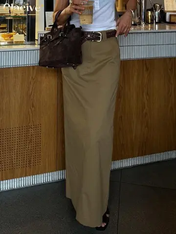 6 best sales maxikjol i bomull - №5