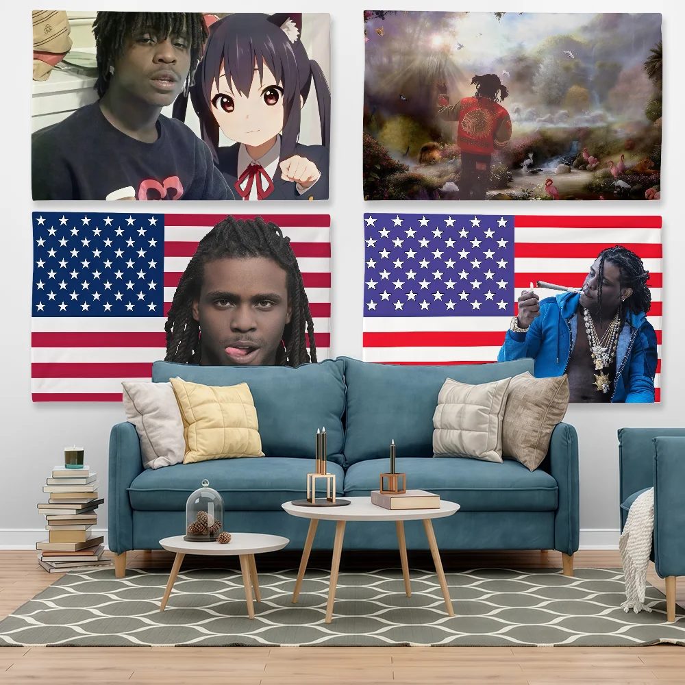 Rapper C-Chief K-Keef Flag For Sports Matches  Games Parade Rally Holiday Festival Backyard Balcony Club Bar Decor