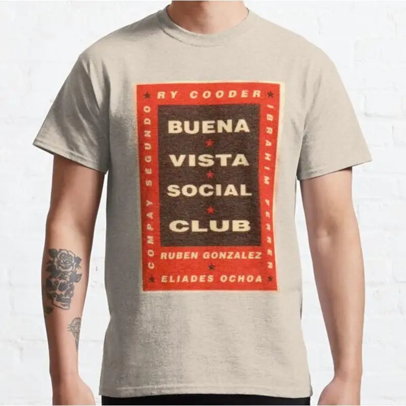

Винтажная футболка Buena Vista Social Club Compay Segundo Rubén González Ибрагибра Феррер