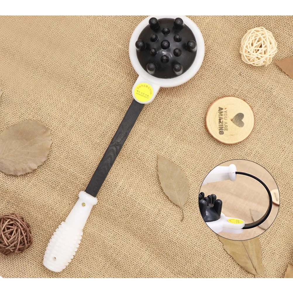 

Massage Hammer Long Handle Plastic Percussion Stick For Back Neck Shoulder Relief Multifunctional Fatigue Reduction Tool