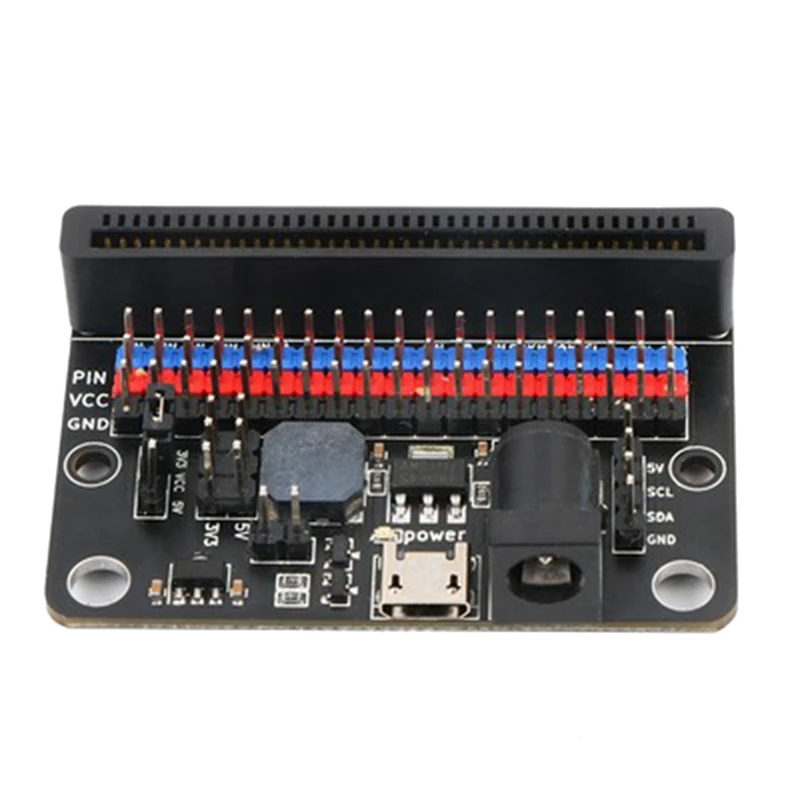 AB46-1Pcs لوح تمديد لتوسيع Microbit GPIO Python IO: بت 5 فولت مع الجرس السلبي على اللوحة #4