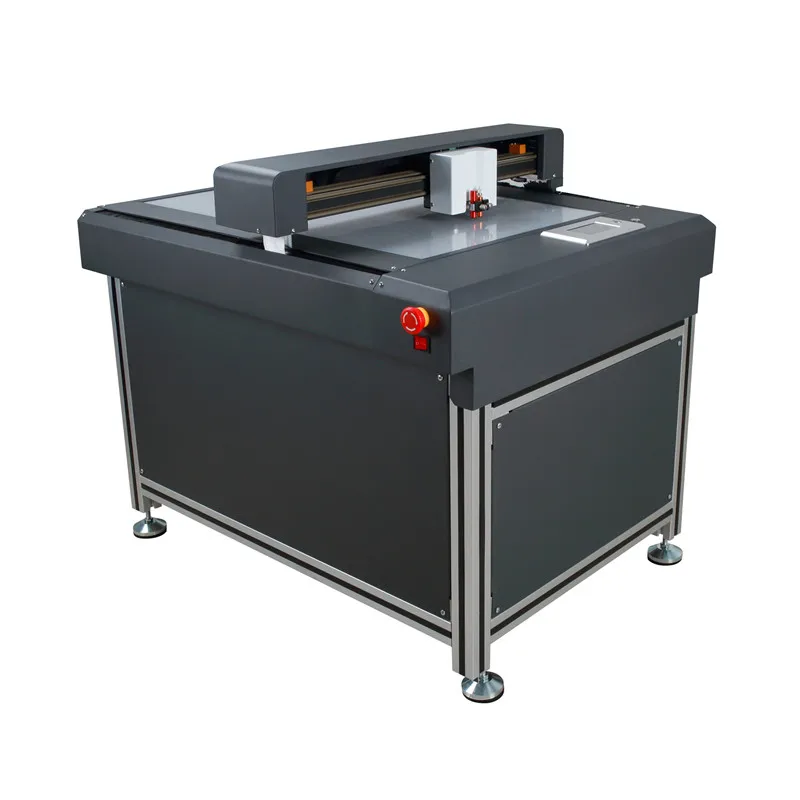 F6090 Digital Pneumatic Flatbed Die Cutting Sample Box Making Flatbed Cutting Plotter For Cardstock PVC PET Film