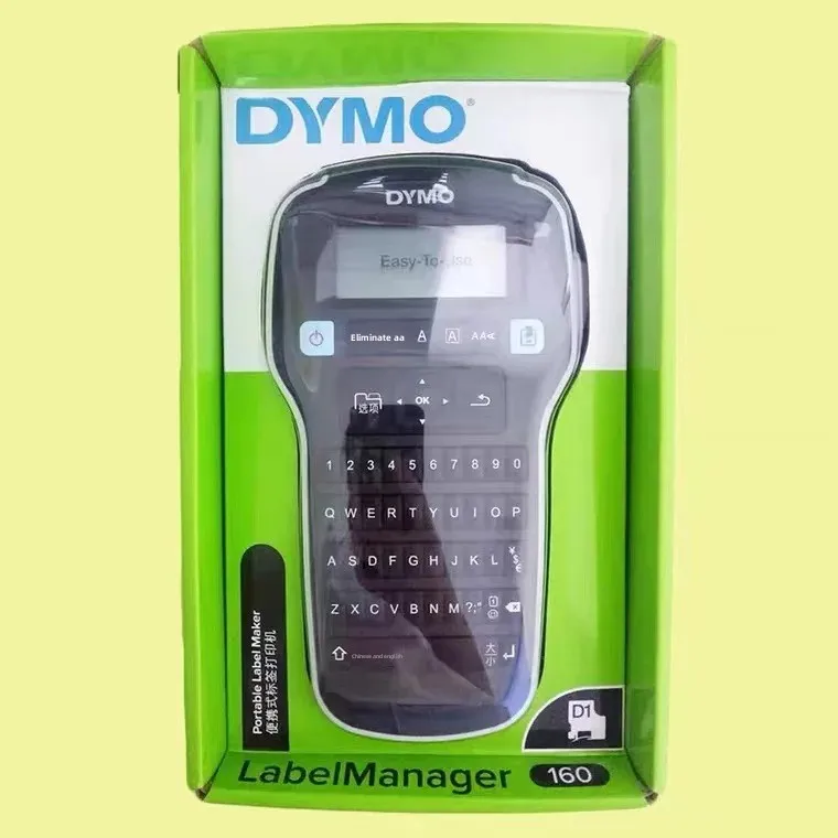 Dymo LM-160 Portable Label Printer Non-Drying Wire Harness Network Chinese And English Home Use Label Machine