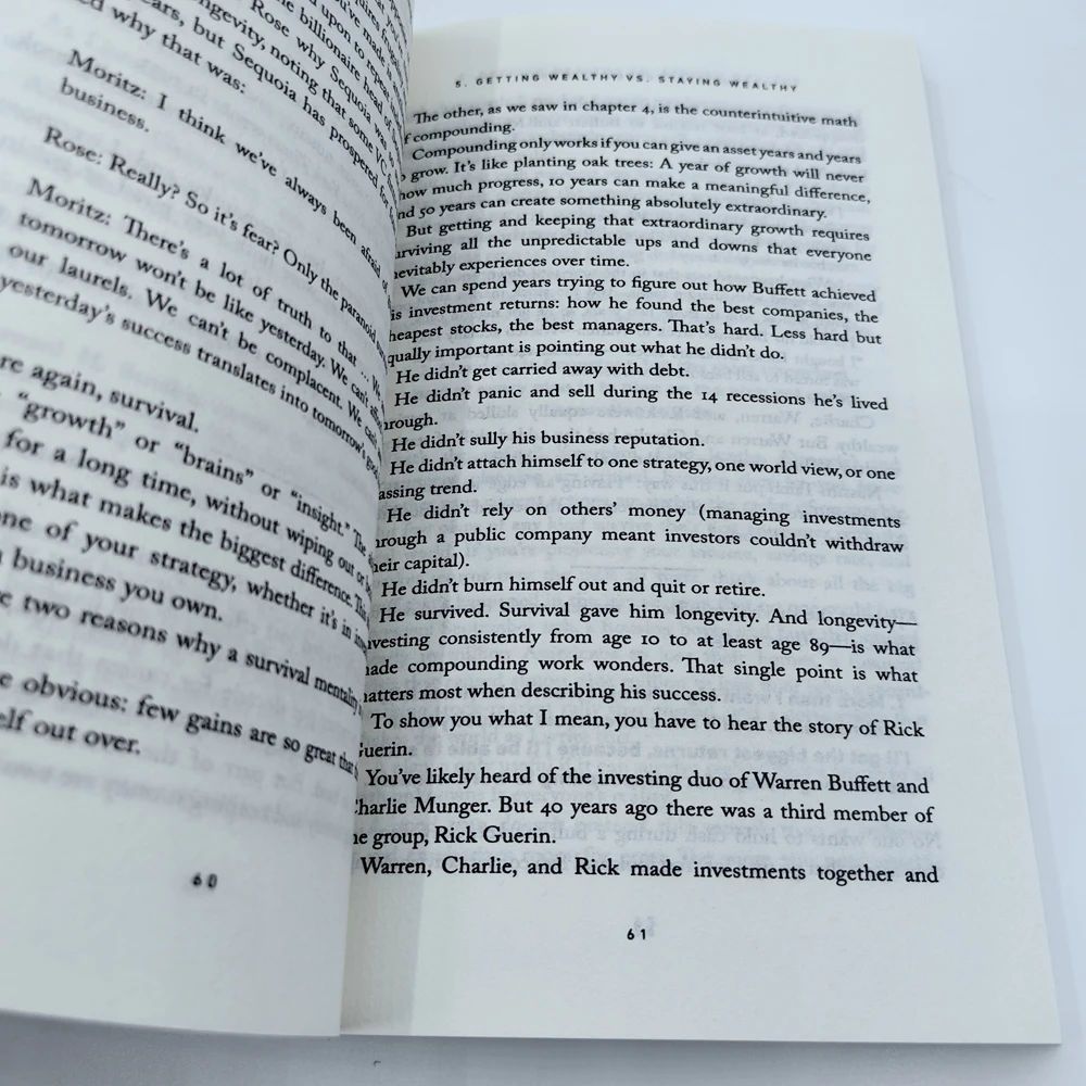 علم نفس المال، دروس خالدة عن الثروة، الكتب المالية والسعادة للبالغين، الكتاب الإنجليزي