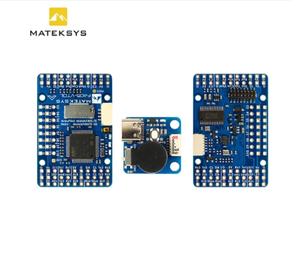 

MATEK F405-VTOL Flight Controller Baro OSD MicroSD Card Blackbox 2-6S LiPo ArduPilot INAV for RC Multirotor Fixed-Wing Airplane