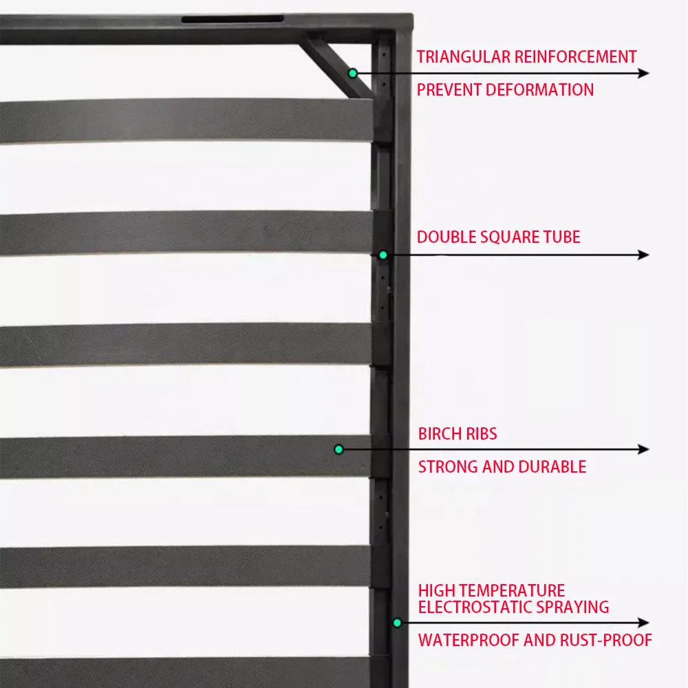 Meccanismo letto segreto Murphy con letto pieghevole verticale elettrico personalizzato con kit hardware motore