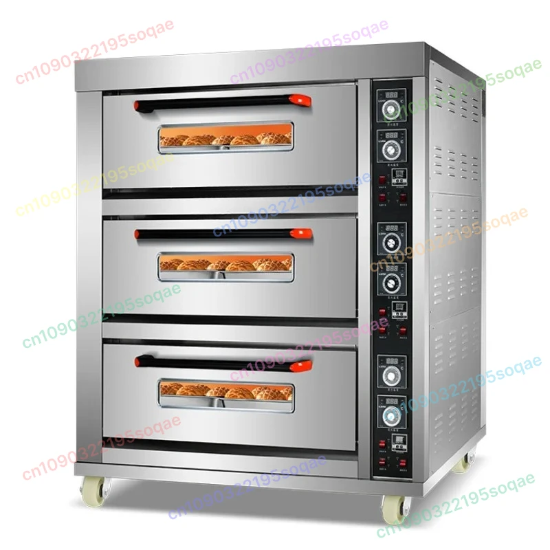 Bakery Equipment Commercial Oven Large Large Capacity One-Layer Two-Plate Electric Oven