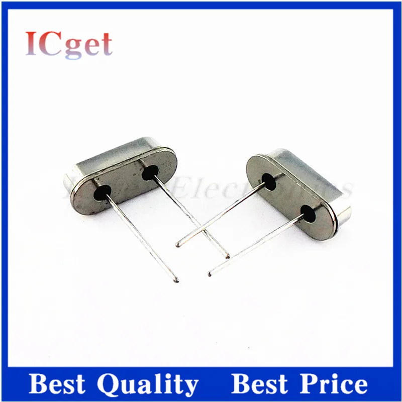 20Pcs HC-49S direct insertion passive crystal oscillator 4M4.9152M6M8M10M12M116M20M24M2530MHz 11.0592