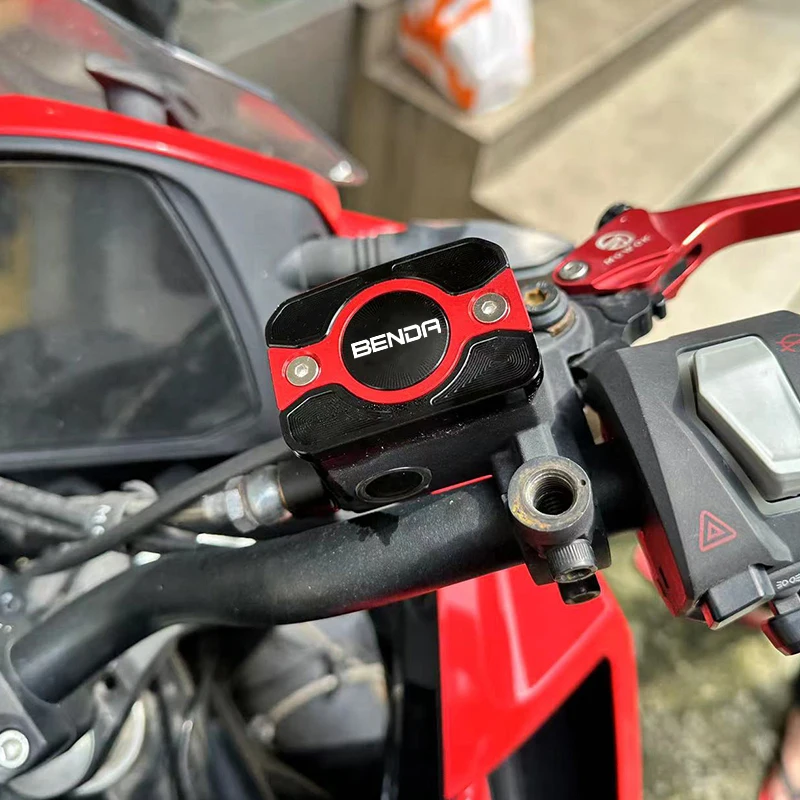 2026 New Fit For BENDA LFC700 Lfc 700 Dark Flag 500 Motorcycle CNC Accessories Front Clutch Brake Fluid Reservoir Cover Caps