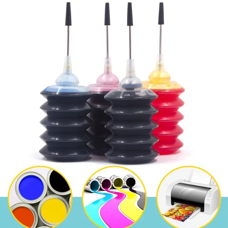 30 ml Refill Dye Ink Kit für Epson für Canon für HP für Brother Alle Modelle Drucker tinte patrone CISS Tinte für tinte Tank
