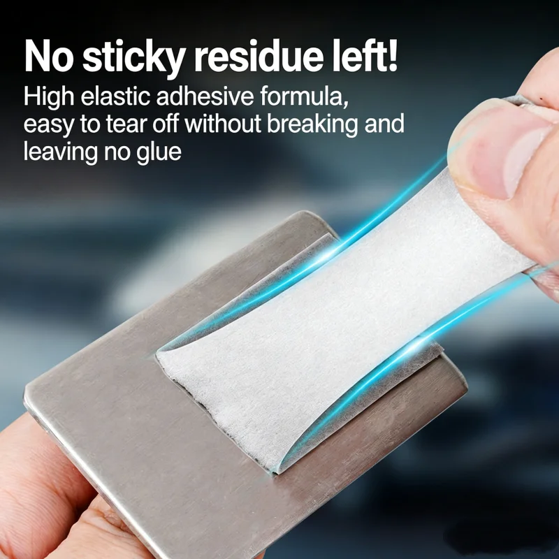 3M 10pcs Strong Double Sided Tape Adhesive Square/Round High Viscosity Traceless Foam Adhesive Tape for Car Special Fixed Wall image 3