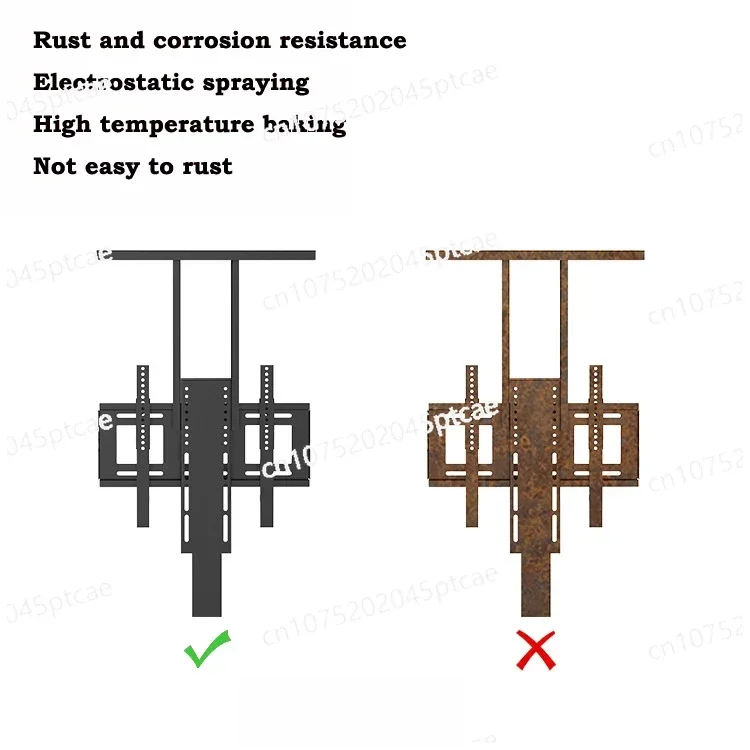 TV with Roof Bracket, Electric Lifting Bracket, Display Lifting Platform, 32 