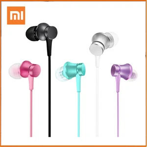 Asli Xiaomi Headset Mi Piston 3 In-Ear Segar Kontrol Kabel 3.5 Mm Earphone Mikrofon Stereo Musik untuk Ponsel Pintar Huawei Xiaomi 10 penjualan terbaik xiaomi earphone - №