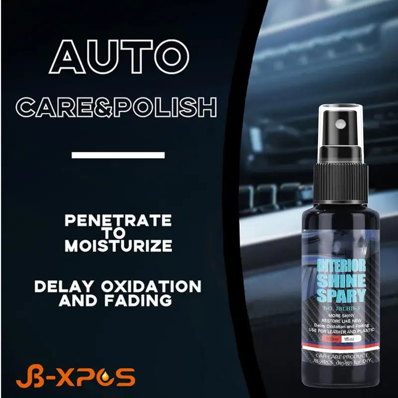 

Car Leather Restorer Liquid Spray Automobile Leather Interior Coating Agent Long Lasting Interior Maintenance Spray For Vehicles