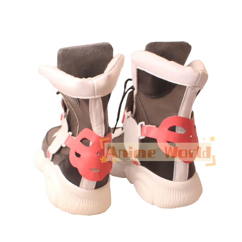 Hat Man Gear Maker Asuka R. Kreuz Cosplay scarpe Halloween Carnival Boots Cosplay Prop Anime PU Leather Shoes Custom Made