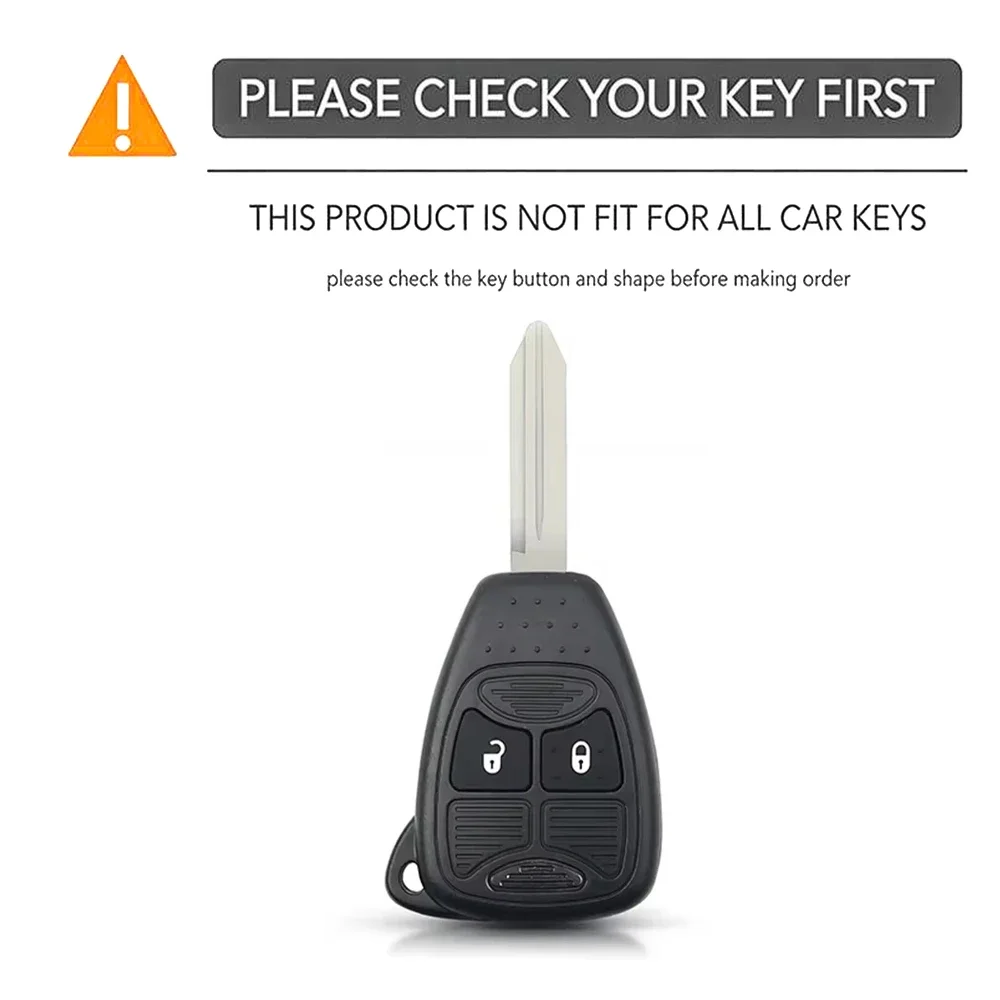For Dodge Avenger Caliber Cool Bo For Jeep Grand Cherokee Compass Patriot For Chrysler 300c Voyager PT Cruiser Key Case Cover