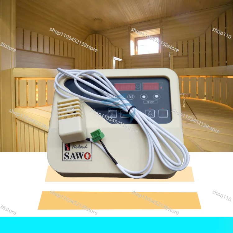 Sauna Constant Temperature and Temperature Control Switch Dry Steaming Furnace Digital Display External Sweat Control Steaming C