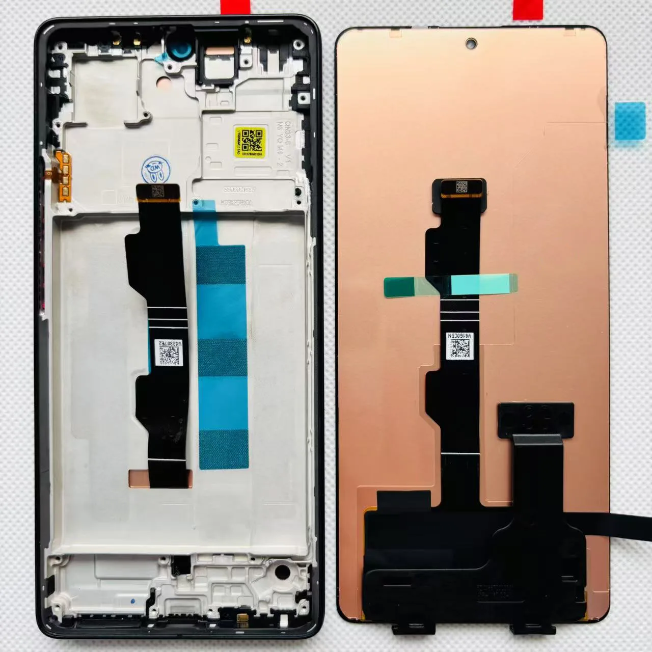 Original 6.67'' AMOLED for Xiaomi Redmi Note 14S LCD Display with Frame 2502FRA65G Touch Screen Digitizer Assembly Replacement