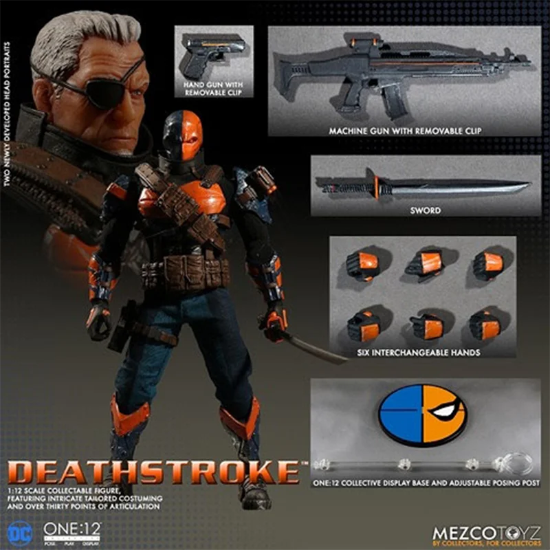 In Stock Original Mezco Toyz ONE:12 Collective Deathstroke PX