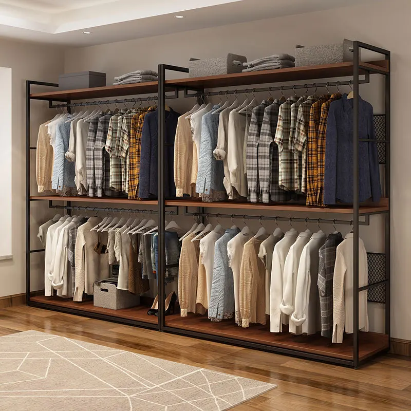 

Напольные вешалки для хранения одежды, железные работы, открытая спальня, простые вешалки для одежды, современная мебель для гостиной, штамп Garderobe YS40CC