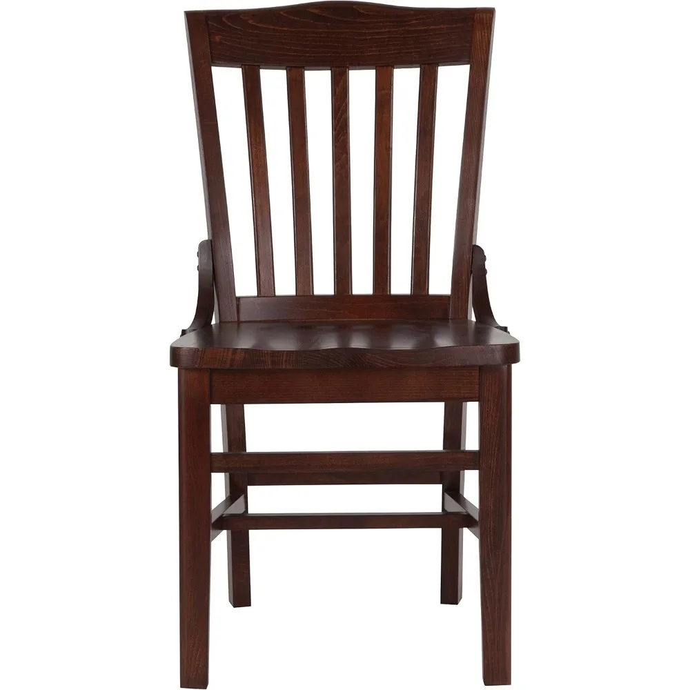 كرسي مدرسي من خشب الجوز من تأليف EMMA وOLIVER