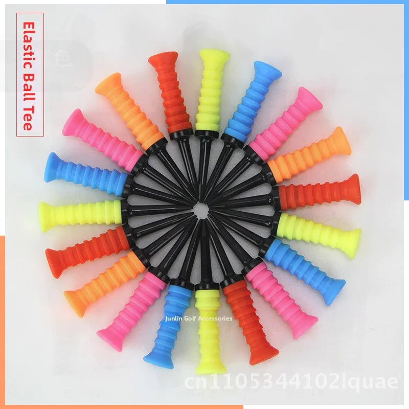 كرة جولف مطاطية ناعمة ذات حد مرن TEE5 اختيار الألوان لتدريب الجولف كرة مرنة لمعدات اللياقة البدنية الرياضية باللون البرتقالي والأحمر