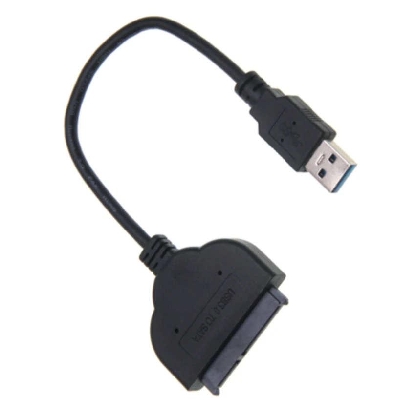 

100pcs 22 Pin SATA to USB Cable USB3.0 To Sata Adapter Cord Connector Converter For 2.5 Inch External HDD SSD for PC Computer