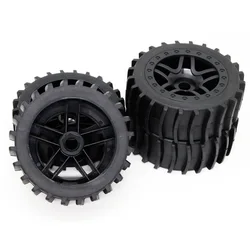 4pcs 118*42mm Off Road Buggy Sand Paddles Desert Wheel Tires 17mm Hex for RC 1/7 1/8 1/10 ARMAA TRAXXAS SLASH 2WD 4WD Wltoys