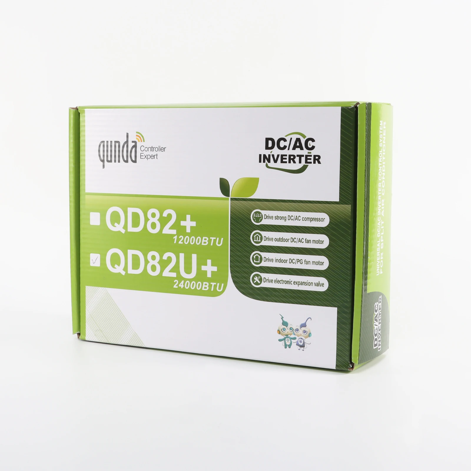 Sistema de placa de Control de inversor de CC Universal 24000BTU para aire acondicionado dividido QD82U + unidad de compresor de CC fuerte para exteriores e interiores