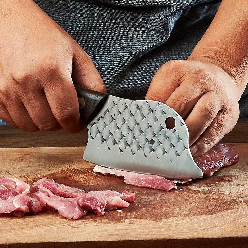 

Forged Mini Kitchen Knife - Household Slicing Knife, Durably Sharp Stainless Steel Meat-Cutting Knife