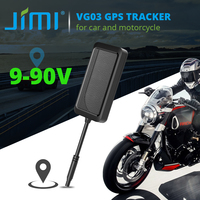 Jimi VG03 Mini Car GPS Tracker With Real-Time Tracking Remote Cut-off Multiple Alarms Motorcycle Vehicle Trackers Free APP Web