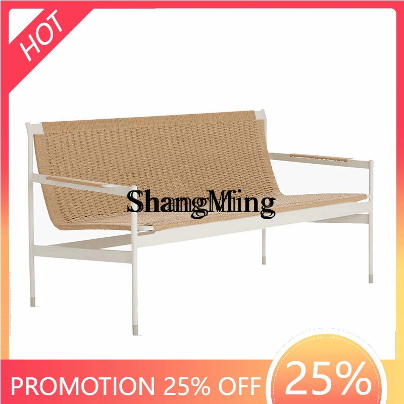 

CL Outdoor Rattan Sofa Outdoor Balcony Courtyard Terrace Hotel Balcony Villa Pool Garden Coffee Combination Rain Protection