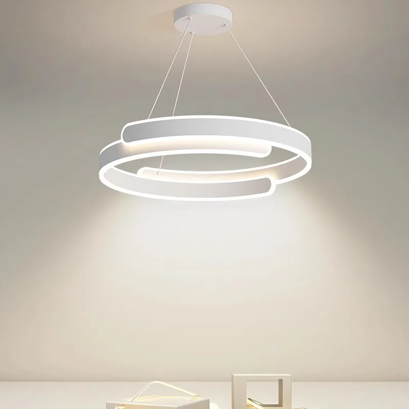 lustre redondo led teto lustres para sala de jantar lampada moderna decoracao de casa quarto sala nordico 01