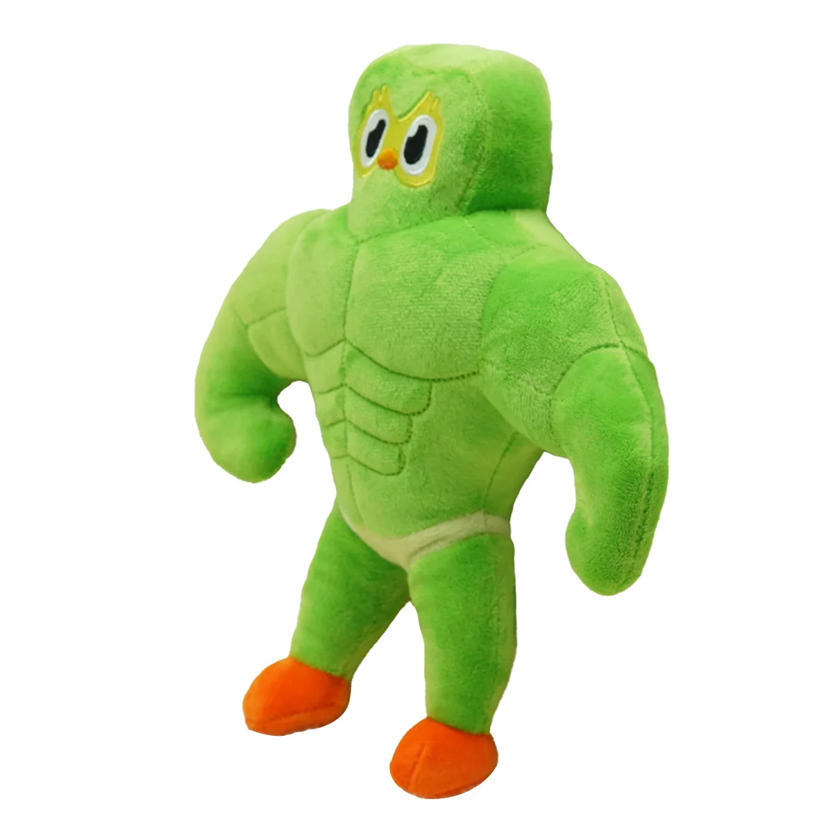 New Kawaii Muscle Green Owl Plush Toys Cute BuffDuo Stuffed Dolls Animals Scarf Bear Stuffed Toy Room Cushion Birthday Gifts