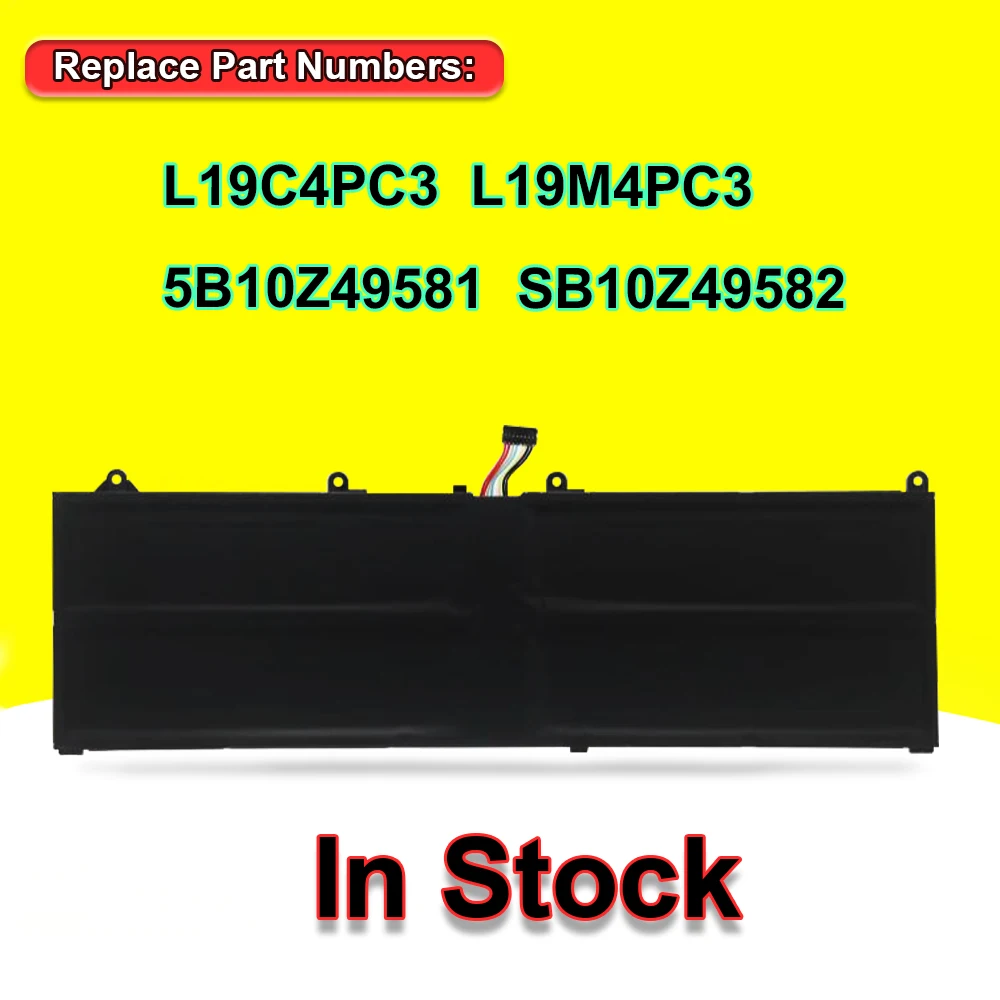 

Laptop Battery L19C4PC3 L19M4PC3 For Lenovo Legion R9000X Y9000X 2021/S7-15IMH5 15.36V 71Wh 4623mAh 5B10Z49581 5B10Z49582
